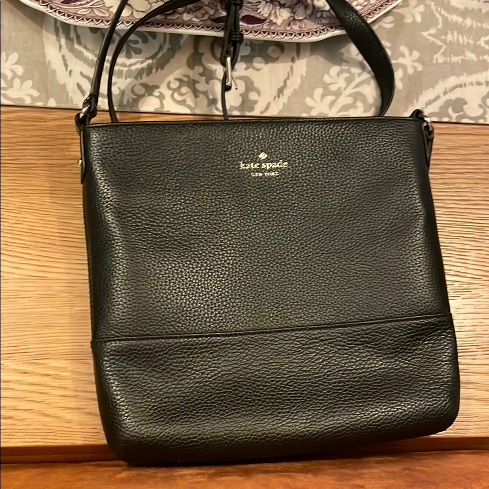 kate spade Black Leather Crossbody Bag - Picture 2 of 2